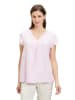 CARTOON Leinen-Bluse in Rosa