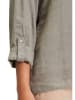 CARTOON Leinen-Bluse in Grau