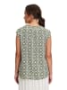 CARTOON Bluse in Weiß/ Khaki