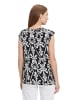 CARTOON Bluse in Weiß/ Schwarz