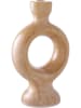 House Nordic Kerzenständer in Hellbraun - (H)23,5 cm