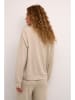 Kaffe Sweatshirt "Annika" in Beige