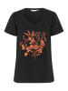 Cream Shirt "Elvire" in Schwarz