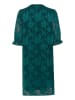 Cream Jurk "Yana" turquoise