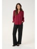 Cream Bluse "Luna" in Bordeaux