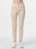 Pieces Dżinsy - Tapered fit - w kolorze beżowym