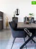 House Nordic 2-delige set: eetkamerstoelen zwart - (B)65 x (H)87 x (D)57 cm