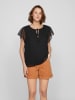 Vila Bluse in Schwarz