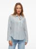 Vila Blouse lichtblauw