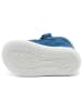 bisgaard Leren loopleerschoenen blauw/wit