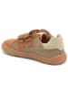 bisgaard Leder-Sneakers in Hellbraun/ Hellblau/ Khaki