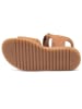 bisgaard Leder-Sandalen in Hellbraun