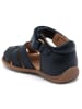 bisgaard Leder-Halbsandalen in Dunkelblau