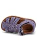 bisgaard Leren enkelsandalen blauw/lichtroze