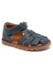 bisgaard Leder-Halbsandalen in Dunkelblau