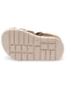 bisgaard Leder-Halbsandalen in Braun
