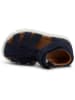 bisgaard Leren enkelsandalen donkerblauw