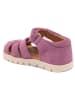 bisgaard Leder-Halbsandalen in Lila