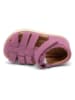 bisgaard Leder-Halbsandalen in Lila