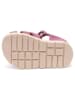 bisgaard Leder-Halbsandalen in Lila