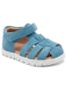 bisgaard Leder-Halbsandalen in Hellblau