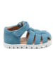 bisgaard Leder-Halbsandalen in Hellblau