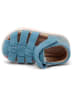 bisgaard Leder-Halbsandalen in Hellblau