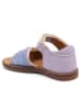 bisgaard Leder-Sandalen in Lila