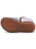 bisgaard Leder-Sandalen in Lila