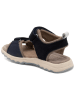 bisgaard Sandalen donkerblauw/beige