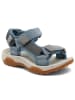 bisgaard Sandalen in Hellblau/ Grau