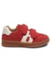 bisgaard Leder-Sneakers in Rot/ Weiß