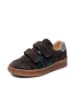 bisgaard Leder-Sneakers in Braun/ Grau/ Blau