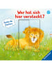Ravensburger Kinderbuch "Wer hat sich hier versteckt? Suche die Zootiere"