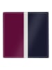 Remember Glazen gebaksplateau bordeaux/zwart - (L)21,5 x (B)21,5 cm