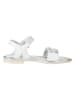 Primigi Leder-Sandalen "Fantasy Days" in Weiß/ Silber