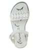 Primigi Leder-Sandalen "Fantasy Days" in Weiß/ Silber
