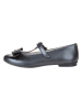 Primigi Leder-Spangenballerinas in Dunkelblau