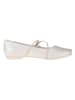 Primigi Leder-Ballerinas "Fantasy party" in Creme