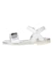 Primigi Leder-Sandalen "Fantasy Days" in Weiß/ Silber