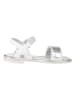 Primigi Leder-Sandalen "Fantasy Days" in Weiß/ Silber