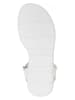Primigi Leren sandalen "Bonny" wit/zilverkleurig