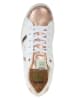 Primigi Leder-Sneakers "Hula" in Weiß/ Roségold