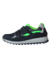 Primigi Leder-Sneakers "Trilly" in Dunkelblau/ Grün