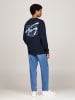 TOMMY JEANS Longsleeve in Dunkelblau