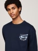 TOMMY JEANS Longsleeve in Dunkelblau