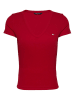 TOMMY JEANS Koszulka w kolorze czerwonym