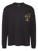 TOMMY JEANS Longsleeve in Schwarz