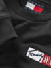 TOMMY JEANS Sweatshirt in Schwarz