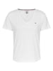 TOMMY JEANS Koszulka w kolorze białym